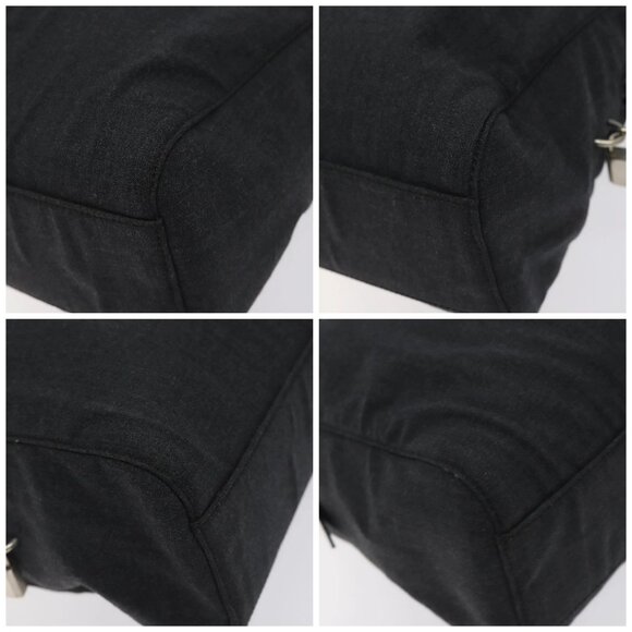 PRADA Sports Shoulder Bag Canvas Gray Silver Auth - Picture 16 of 16